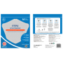 JB Respirátor ústní ochranný 5-vrstvý FFP2 Mask CE 1463 2 000 kusů
