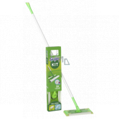 Swiffer Kit mop + náhradní prachovka na podlahu 8 kusů + náhradní vlhčené ubrousky na podlahu 3 kusy, startovací sada