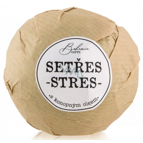 Bohemia Gifts Setřes stres šumivá pěnivá koule do koupele 100 g