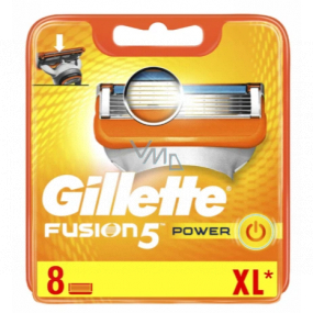 Gillette Fusion5 Power náhradní hlavice s 5 břity 8 kusů