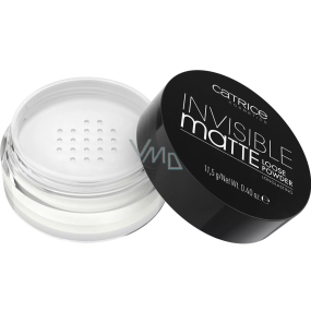 Catrice Invisible Matte sypký pudr 001 Transparent 11,5 g