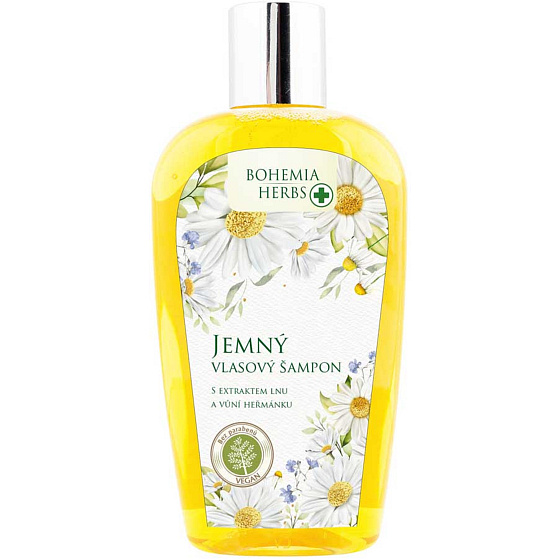 Bohemia Gifts Heřmánek jemný šampon pro všechny typy vlasů 250 ml
