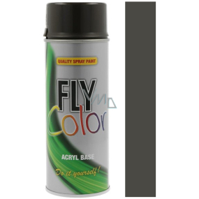 Color Works Fly Color RAL akrylátová barva sprej 8019 Šedohnědá 400 ml
