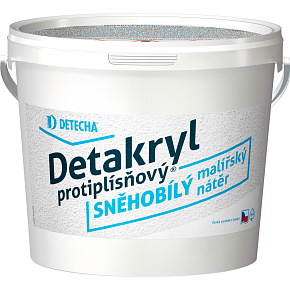 Detakryl protiplísňová sněhobílá malířská barva, 5 kg