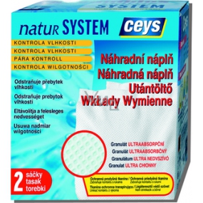 Ceys Natur System odstraňovač vlhkosti náhradní tablety 2 sáčky
