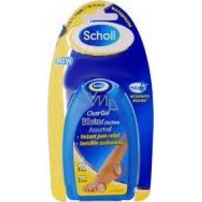 Scholl Gelové náplasti na puchýře MIX (3 velké + 2 malé)