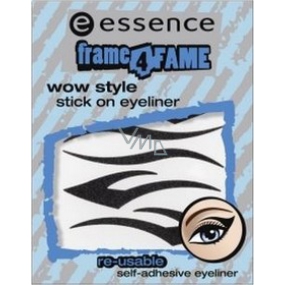 Essence Frame for Fame Wow Style Stick On Eyeliner nalepovací oční linky 3 páry