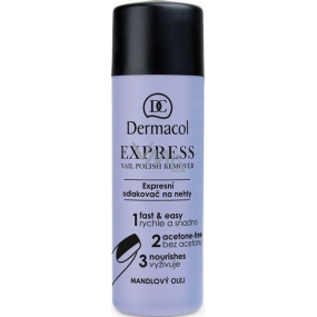 Dermacol Express Nail Polish Remover expresní odlakovač na nehty 120 ml