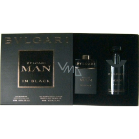 Bvlgari Man In Black parfémovaná voda 15 ml + sprchový gel 40 ml, dárková sada