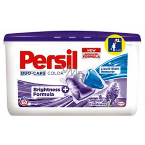 Persil Duo-Caps Color Lavender gelové kapsle 15 dávek x 25 g