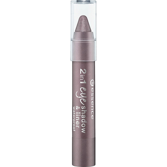 Essence 2in1 Eyeshadow & Liner voděodolné oční stíny a linky 06 Shes Got The Mauve 3,5 g