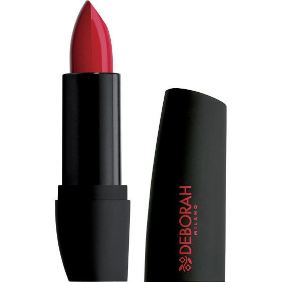 Deborah Milano Atomic Red Mat Lipstick rtěnka 19 Color Addiction 2,5 g