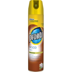 Pronto Wood 5v1 Springtime proti prachu sprej na nábytek 250 ml