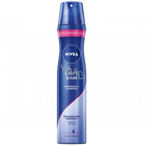 Nivea Care & Hold extra silná fixace regenerační lak na vlasy 250 ml