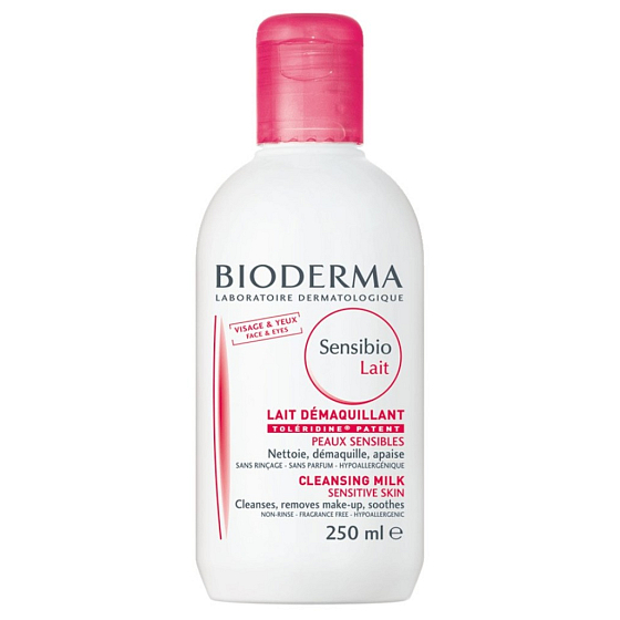 Bioderma Sensibio Lait čisticí mléko pro citlivou pleť 250 ml