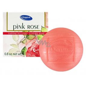 Kappus Růže luxusní mýdlo s přírodními oleji 25 g