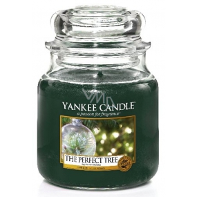 Yankee Candle The Perfect Tree - Dokonalý stromek vonná svíčka Classic střední sklo 411 g