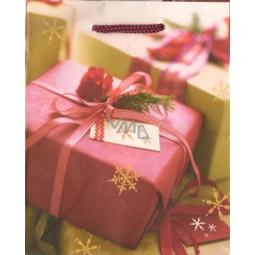 Albi Dárková papírová malá taška 13,5 x 11 x 6 cm Vánoční TS3 99068