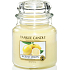 Yankee Candle Sicilian Lemon - Sicilský citrón vonná svíčka Classic střední sklo 411 g