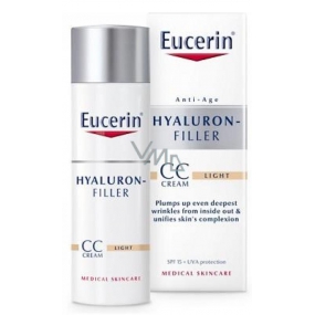 Eucerin Hyaluron-Filler SPF15 CC krém denní proti vráskám 01 Light 50 ml