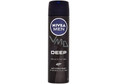 Nivea Men Deep 48 hodinová ochrana proti pocení antiperspirant deodorant sprej pro muže 150 ml