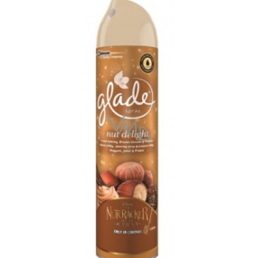 Glade Nut Delight - Pražené oříšky a sladké pralinky sprej 300 ml