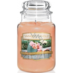 Yankee Candle Market Blossoms - Květiny z trhu vonná svíčka Classic velká sklo 623 g