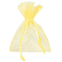 Ditipo Sáček organza žlutý 12 x 17 cm