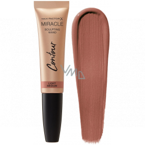 Max Factor Miracle Contour Sculpting Wand krémový konturovací bronzer Light Medium 10 ml