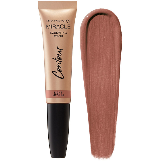 Max Factor Miracle Contour Sculpting Wand krémový konturovací bronzer Light Medium 10 ml