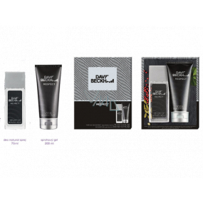 David Beckham Respect parfémovaný deodorant sklo pro muže 75 ml + sprchový gel 200 ml, kosmetická sada
