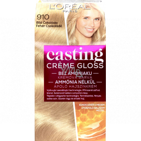 Loreal Paris Casting Creme Gloss krémová barva na vlasy 910 Bílá čokoláda