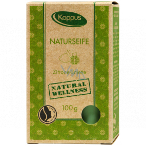 Kappus Natural Wellness Citron & Limetka certifikované přírodní mýdlo 100 g