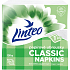 Linteo Classic 1vrstvé bílé papírové ubrousky, 33 x 33 cm, 100 ks