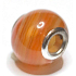 Karneol přívěsek kulatý přírodní kámen 14 mm, otvor 4,2 mm 1 kus, Učí nás tady a teď