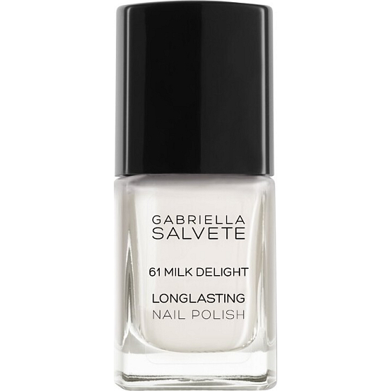 Gabriella Salvete Longlasting Enamel dlouhotrvající lak na nehty s vysokým leskem 61 Milk Delight 11 ml