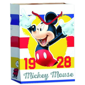 Nekupto Dárková papírová taška 23 x 17,5 x 10 cm Mickey Mouse