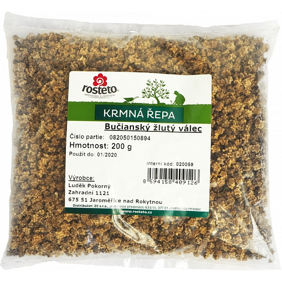 Rosteto Krmná řepa Bučianský žlutý válec 200 g