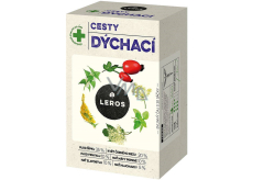 Leros Cesty dýchací bylinný čaj pro zdraví dýchacích cest a podporu obranyschopnosti 20 x 1,5 g