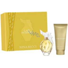 Nina Ricci L Air du Temps toaletní voda 50 ml + tělové mléko 75 ml, dárková sada pro ženy