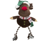 Trixie Xmas Reindeer vánoční sob bez zvuku plyšový 49 cm