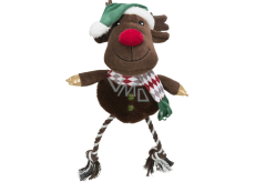 Trixie Xmas Reindeer vánoční sob bez zvuku plyšový 49 cm