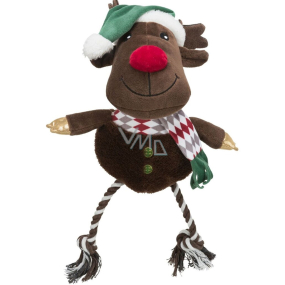 Trixie Xmas Reindeer vánoční sob bez zvuku plyšový 49 cm