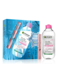 Maybelline Lash Sensational Sky High řasenka + Garnier Skin Naturals micelární voda pro citlivou pleť 400 ml, kosmetická sada pro ženy