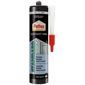 PATTEX tmel akrylový bílý, 280 ml PATTEX tmel akrylový bílý, 280 ml