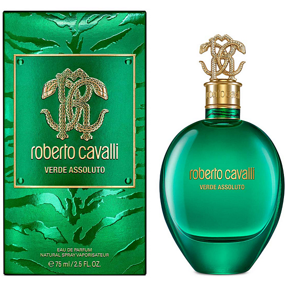 Roberto Cavalli Signature Verde Assoluto parfémovaná voda pro muže i ženy 75 ml