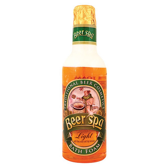 Bohemia Gifts Beer Spa světlá s extrakty z pivních kvasnic a chmele dvousložková pěna 500ml