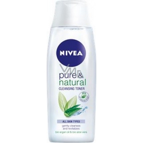 Nivea Visage Pure & Natural čisticí pleťová voda 200 ml