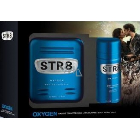 Str8 Oxygen toaletní voda 50 ml + deodorant sprej 150 ml, dárková sada