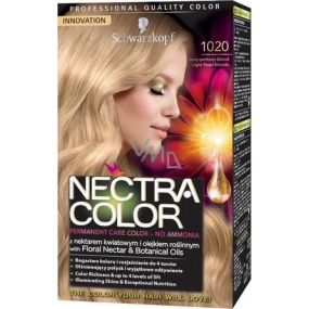Schwarzkopf Nectra Color barva na vlasy 1020 Světlá perleťově plavá
